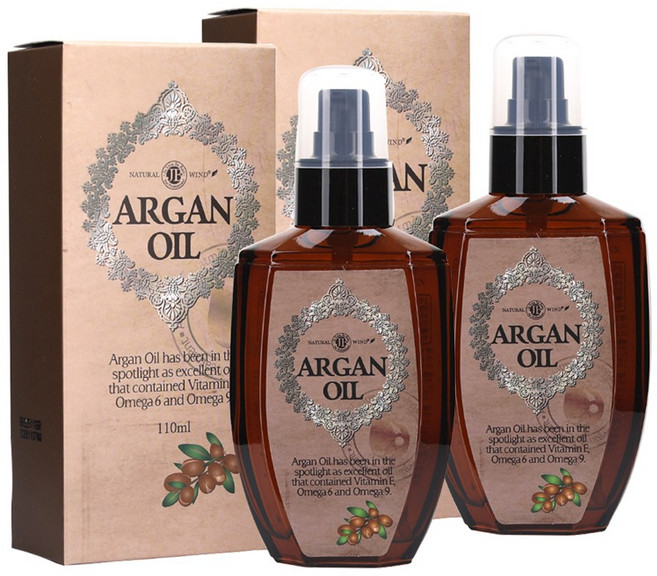 (1+1) 자연바람 아르간 오일 110ml, 2개