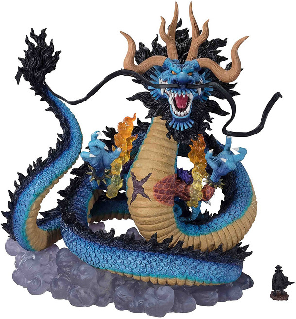 TAMASHII NATIONS ONE PIECE 300 mm 피규어츠 ZERO[초격전] 백수의 카이도우 -쌍용도-, 1개
