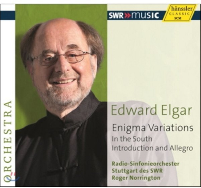 [CD] Roger Norrington 엘가: 수수께끼 변주곡 서곡 '남쪽에서' (Elgar: Enigma Variations In the South Overture