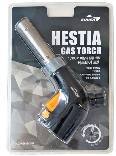 코베아 헤스티아 다용도 가스토치 KGT-2603, 블랙, 1개