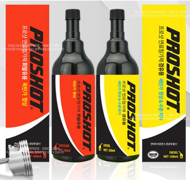 프로샷 연료첨가제(가솔린 휘발유 해상용) 대림 엔진시스템 크리너, 연료첨가제(가솔린)500ml, 1개