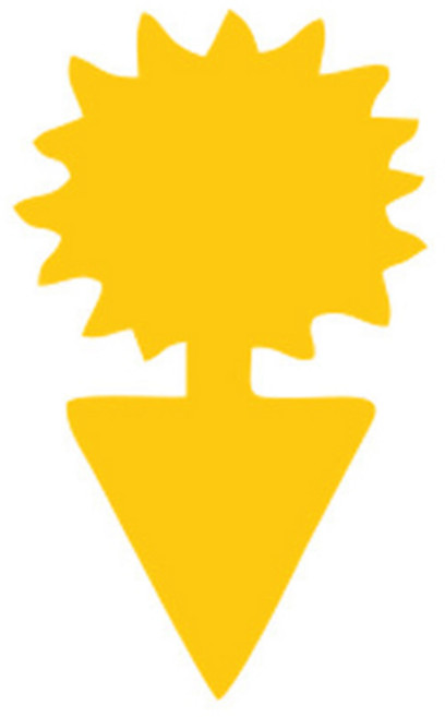 행복한꽃그릇 벌래잡이트랩 10개 초파리 날파리 날벌레 나방 벼룩 뿌리 파리 권연벌레 끈끈이 벌래퇴치 퇴치제, 1개, 트랩-해바라기