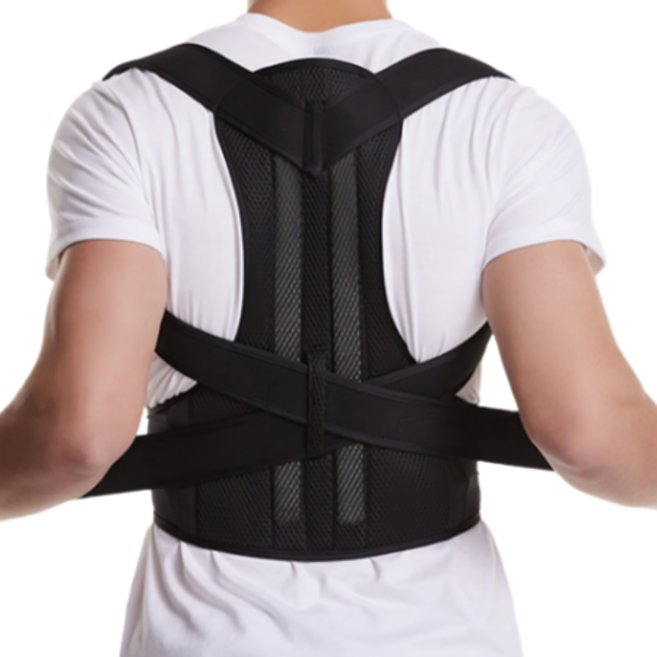 웰리지아 자세교정밴드 거북목 척추 어깨 밴드, 1개