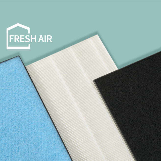 에이피 [호환] 에이피필터 EAP-0100CB 전열교환기필터 환기시스템 H13등급 헤파필터세트_ 후레쉬에어517, 1개