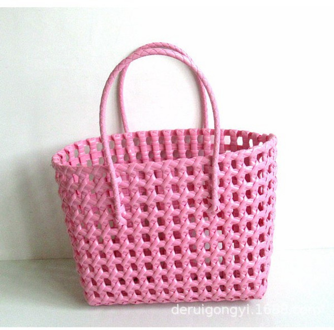 젤리백 B 매쉬 네트 비치백 빨대가방 휴가 피크닉 미니 토트백 말랑말랑