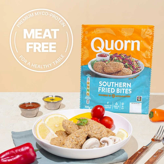 퀀 서던 프라이드 바이츠 Quorn southern fried bites 300g 채식 푸드 식물성 단백질 대체육, 1개 - 쿠팡