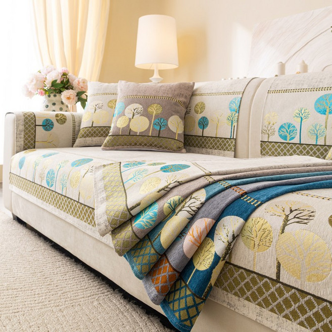 먼지없고 산뜻하고 촉감좋은 논슬립 쇼파패드 2 3 4인용