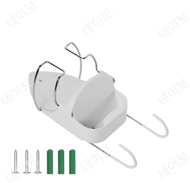 슬라이딩 다리미판 인출식 빌트인 폴딩 다림질 벽걸이 내장형, A. 흰색 - 철제 스탠드