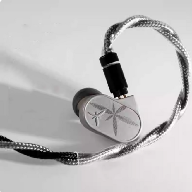 MOONDROP LAN 2 REF POP 인이어 이어폰 교체 가능한 케이블 유선 하이파이 HIFI 음질 헤드폰, REF- 그레이, LAN2