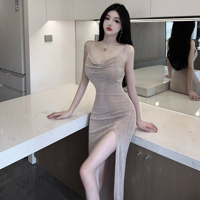 섹시콩 아이보리 미시룩 원피스 홀복