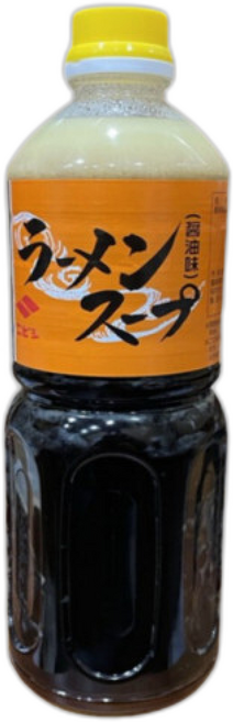 니비시 쇼유라멘 스프 간장맛 일본 소유 라면 육수 액상 소스, 1개, 1L