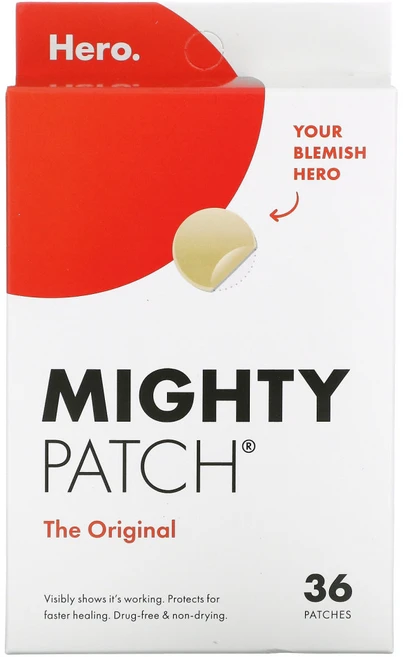 Hero Cosmetics 마이티 패치 디 오리지널 패치 36매 2팩, 1개, 1개입 - 쿠팡