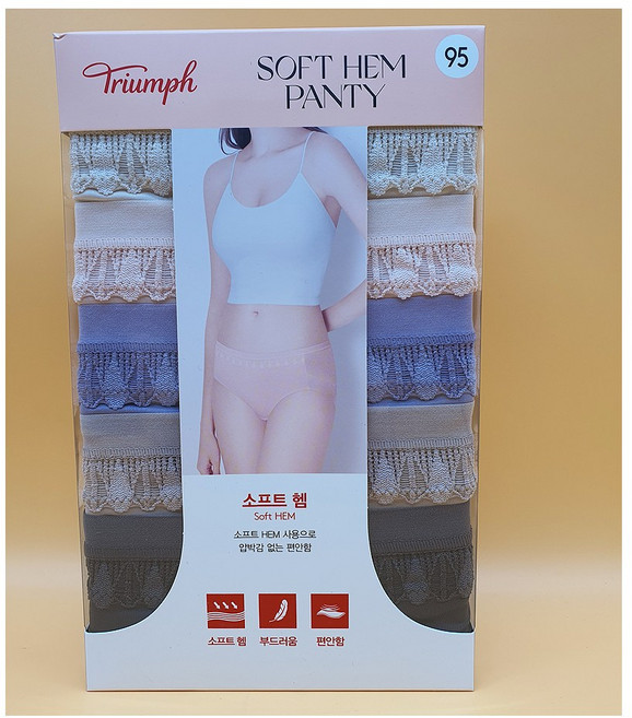 트라이엄프 여성 팬티 5매