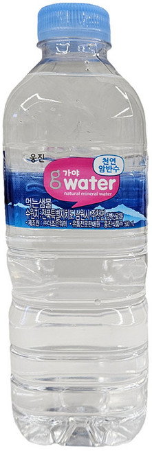웅진 가야워터 생수, 500ml, 40개