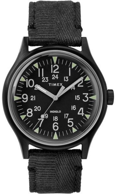 Timex MK1 스틸 3바늘 One Size 블랙 데일리 손목시계 고급