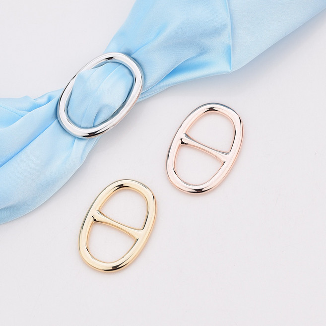 샹달스카프링 스카프 매듭 브로치 홀더 여성 고리 스카프링 버클