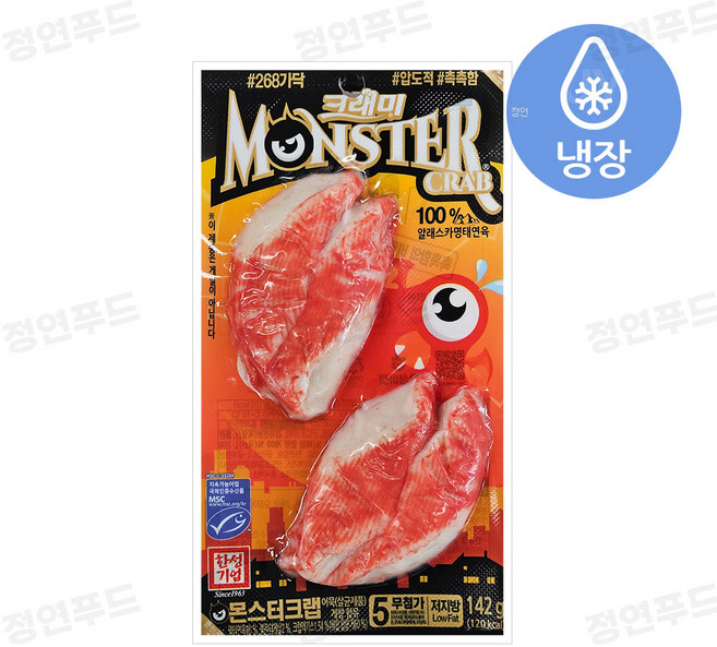 한성기업 몬스터크랩, 142g, 10개