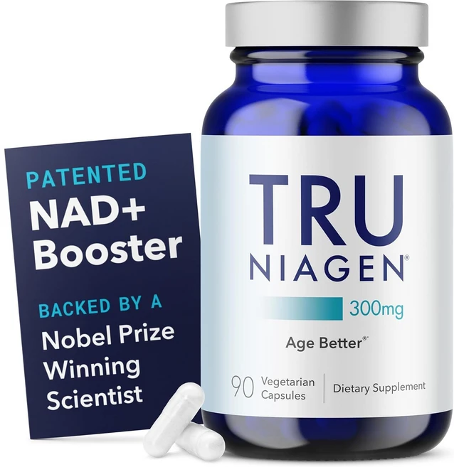 TRU NIAGEN 트루니아젠 니코틴아미드 리보사이드 300mg 30 캡슐 NAD+ Booster Nicotinamide Riboside, 90정, 1개 - 쿠팡