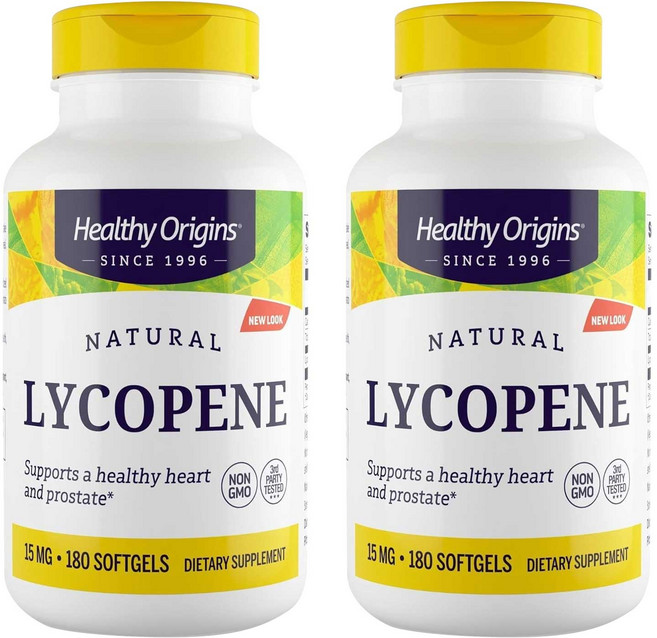 헬시오리진스 라이코펜 15mg 소프트젤, 180정, 2개