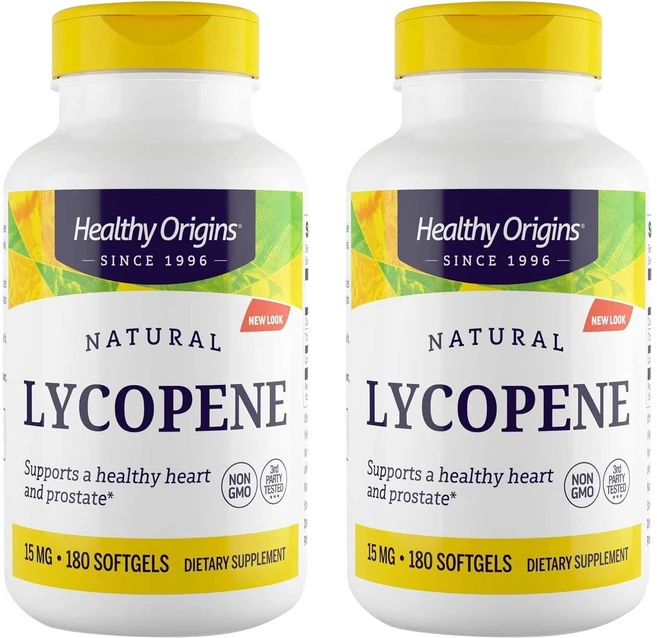 헬시오리진스 라이코펜 15mg 소프트젤, 180정, 2개 - 쿠팡