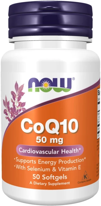 나우푸드 CoQ10 50mg 소프트젤, 50정, 1개 - 쿠팡