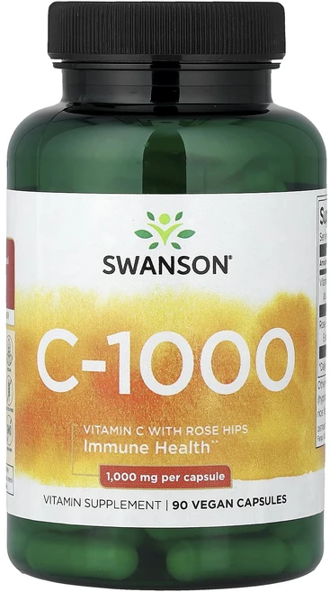 헁복하고 건강하세요 Swanson C-1000 베지 캡슐 90정 늘 챙기셔야합니다, Swanson C1000 베지 캡슐 90정, 1개 - 쿠팡