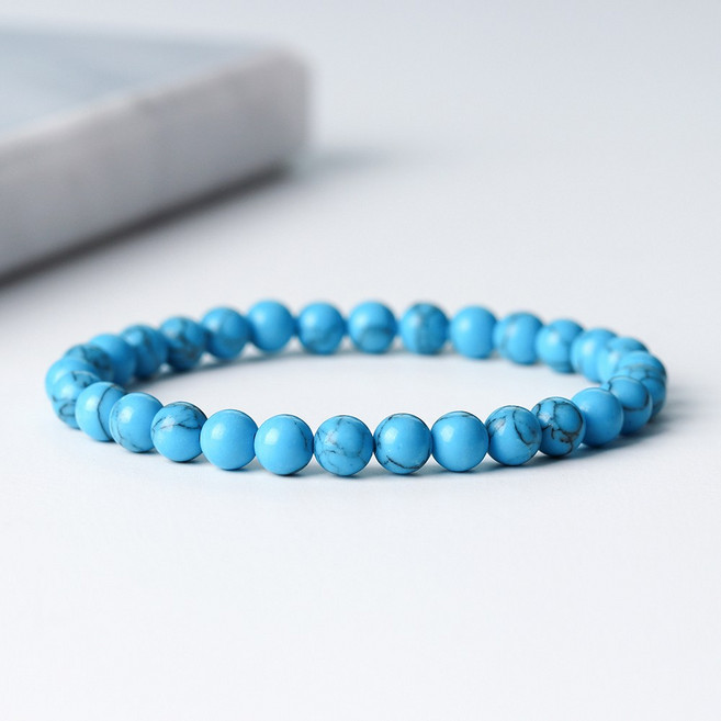 진주모아 성공과 행운의 터키석 팔찌 12월 탄생석