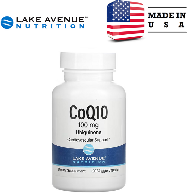 LAN CoQ10 USP 등급 100mg 베지 캡슐 120정, 1개, 기본