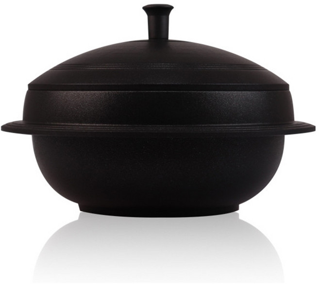 키친아트 프리미엄 통주물 가마솥, 20cm, 마블, 1개