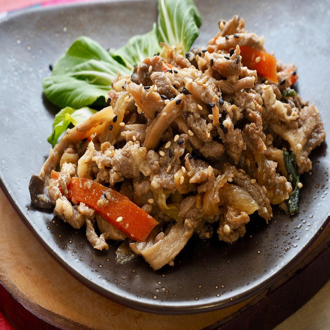 국내산/한돈 간장불고기 볶음용 캠핑용 업소용 안주거리 국민반찬, 1개, 1kg