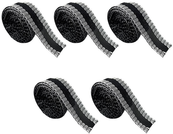 셀프스토리 바지 기장 수선 테이프, 5개, 블랙