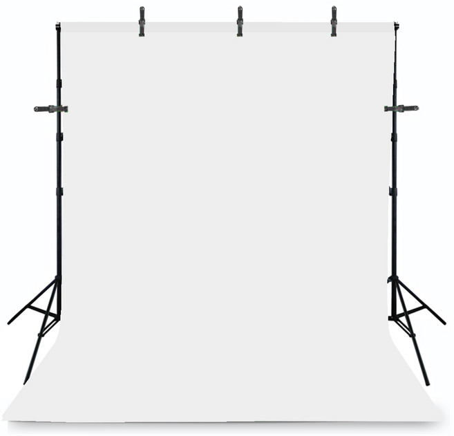 비상 대형 크로마키 스크린 화이트 3 x 4 m + 스탠드 3 x 2.8 m 풀세트, 화이트 스크린+스탠드, 1개