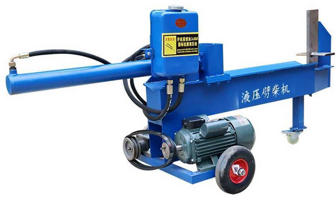 유압도끼 10톤 통나무 쪼개기 절단기 나무쪼개는기계 장작, 1개, 10톤 유압 + 5.5kW 모터 220v