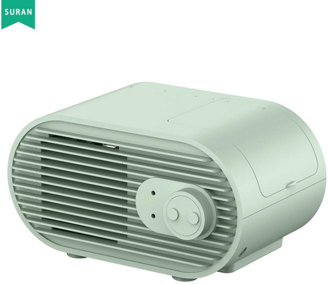 수란 수란 미니 창문형에어컨 이동식에어컨 무선선풍기, 그린