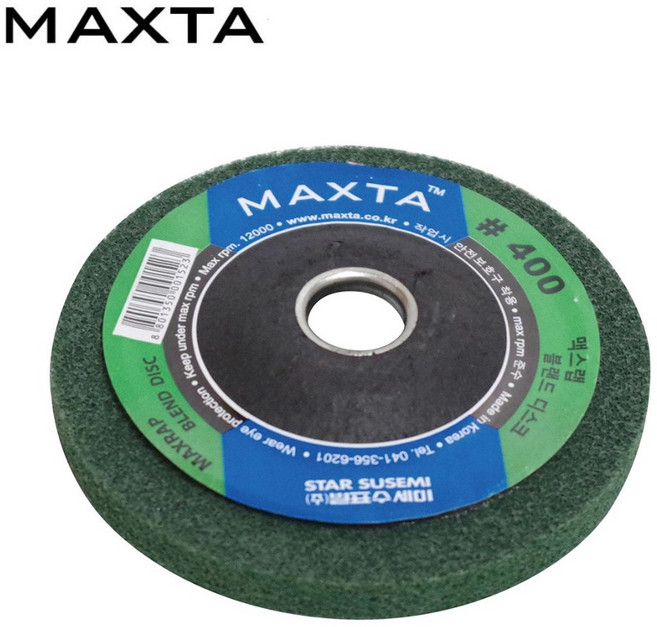 MAXTA 맥스타 블렌드디스크 100mm(4) 400방 LNMG01E 10장