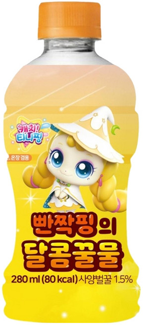 티니핑 반짝핑의 달콤꿀물, 3개, 280ml