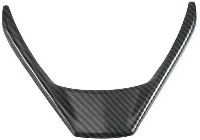 toyota 호환 Corolla 2014 - / RAV4 ABS 탄소 섬유 스타일 자동차 핸들 패널 커버 프레임, [01] Carbon Fiber Style
