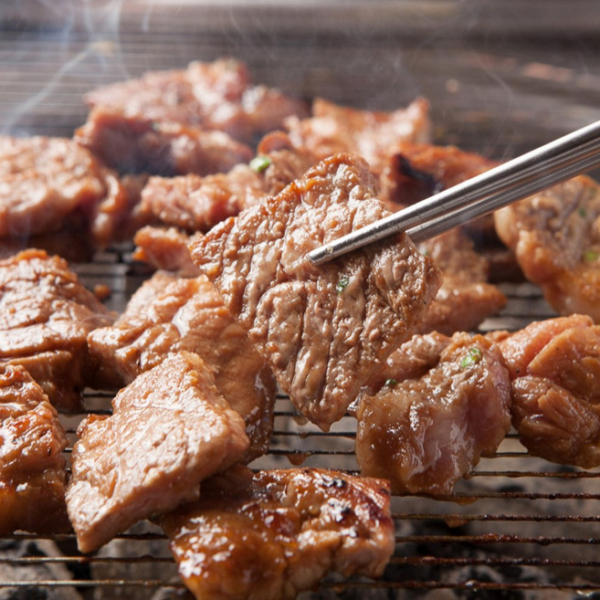 국내산 제주 칼집 흑돼지 왕 양념구이 1.2kg+1.2kg, 단품, 1.2kg