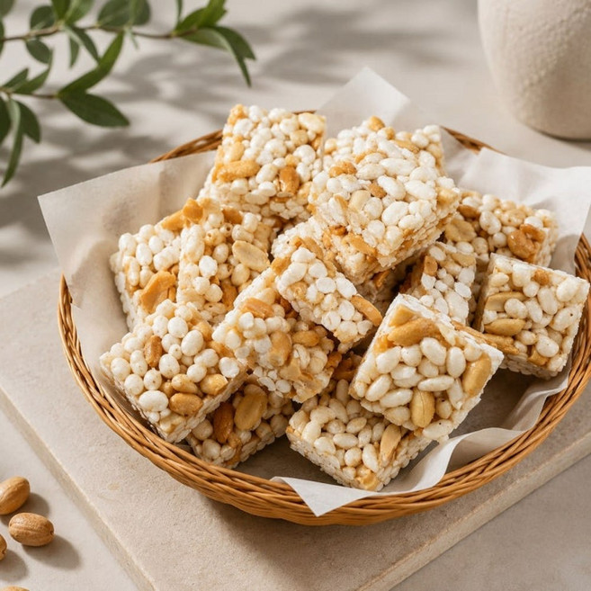 수제 땅콩쌀강정 무설탕 대용량, 1개, 2.5kg