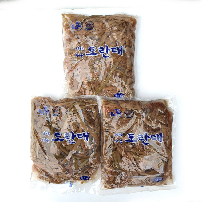 새마원 비타민 자숙 토란대 데친 삶은 토란대 1.5kg