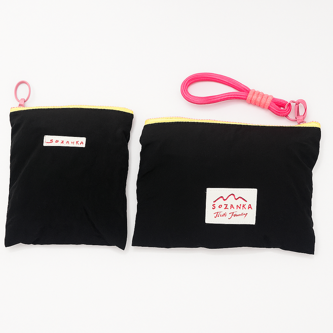 파스텔 배색 파우치 생리대 화장품 여행 미니 이너백 휴대용 가로형+세로형