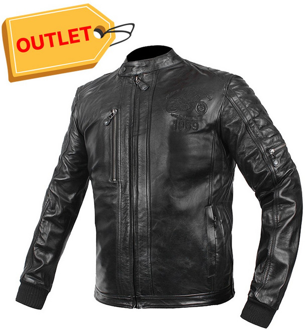 (아울렛 상품) 블랙카페런던 LJ-10680-BCL 가죽자켓 (BLACK), 52