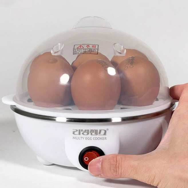 리빙센스 멀티 에그쿠커 고구마 만두 반숙 완숙 다용도 계란찜기