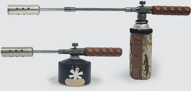 캠프맨 분리형 롱토치 캠핑용 토치 숯 점화 캠핑, 1개, 단일