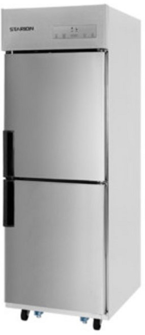 (스타리온) 25박스 올냉장 디지털 업소용냉장고 (보급형 메탈 / SR-E25BAR), 5년약정