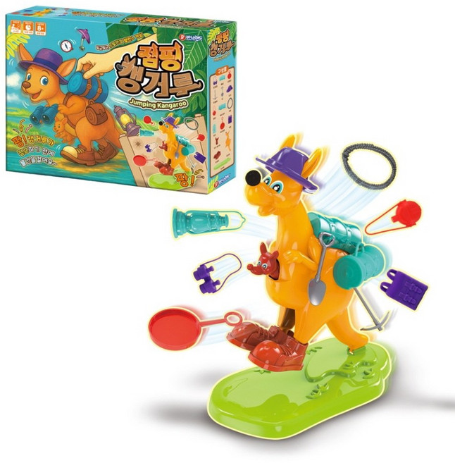 바니랜드 점핑 캥거루 보드게임, 1개