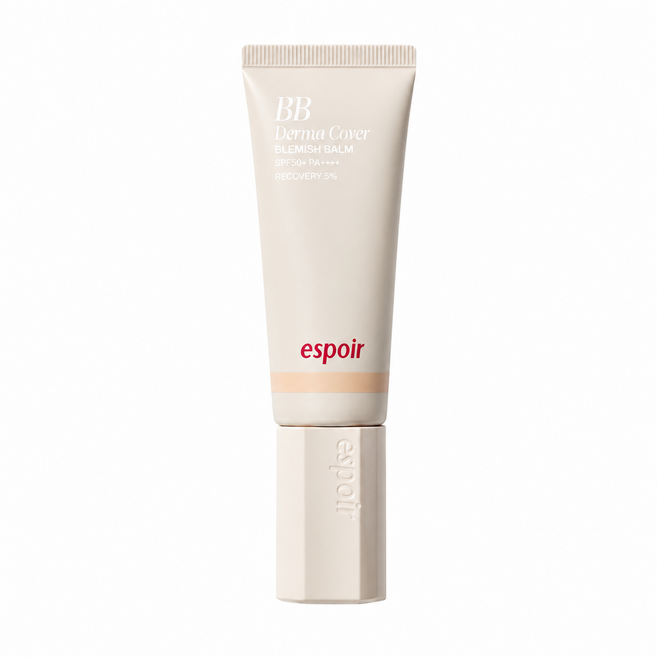 espoir BB Derma Cover 瑕疵修飾霜 SPF50+ PA++++, 20 ASH BEIGE, 40g, 1個