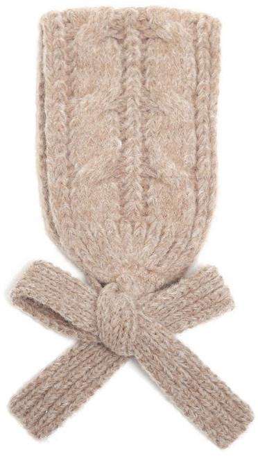 캡조아 부드럽고 따뜻한 울 꽈배기 케이블 니트 귀도리 귀마개 여성 이어 보넷 겨울 방한 모자