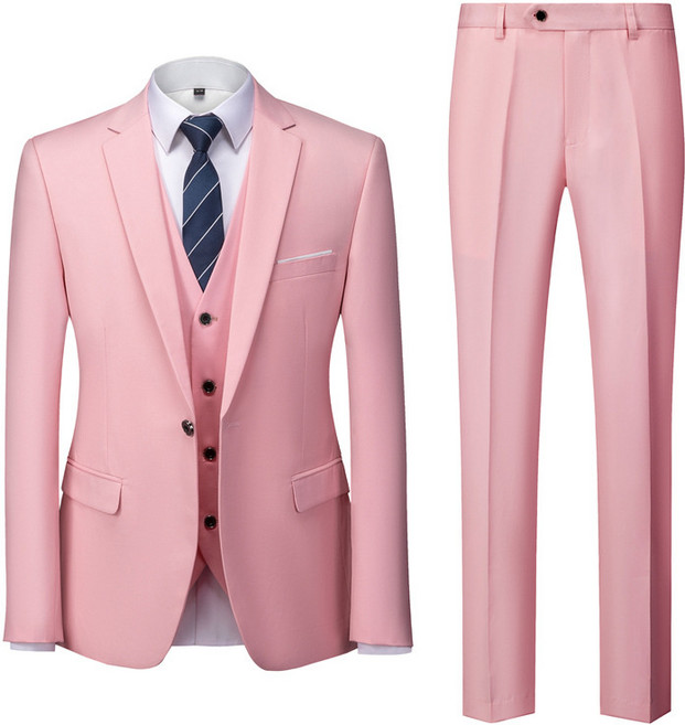 정장세트 남자 비즈니스 매너 패션 남자 슬림 정장세트 남자 빅사이즈 비즈니스 캐주얼 신랑 드레스 정장