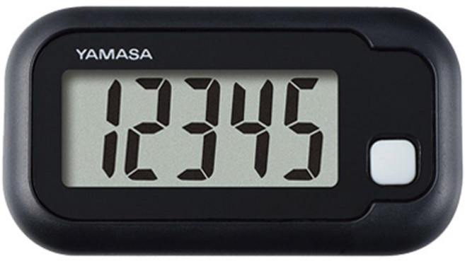 야마사 센서타일 TH-110 만보계 블랙, 1개, 1개